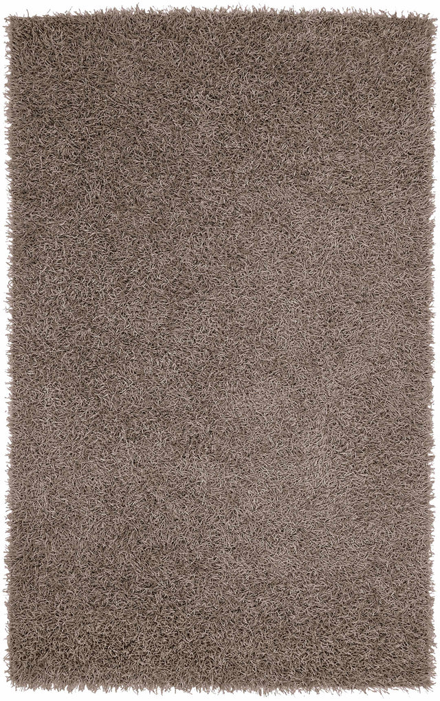 Browder Solid Brown Shag Rug - Clearance - Ornate Home