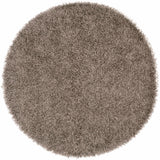 Browder Solid Brown Shag Rug - Clearance - Ornate Home