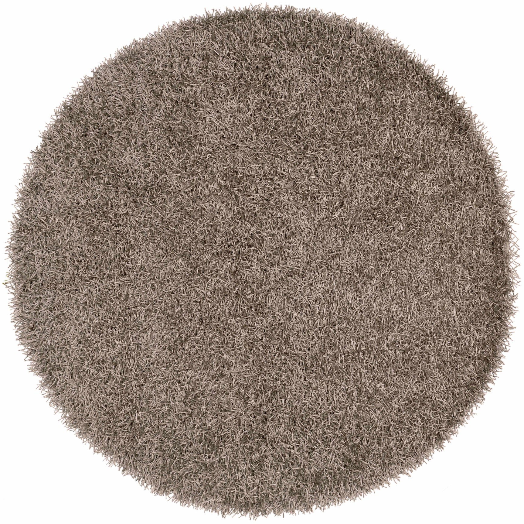 Browder Solid Brown Shag Rug - Clearance - Ornate Home