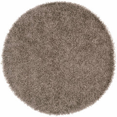 Browder Solid Brown Shag Rug - Clearance - Ornate Home