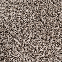 Browder Solid Brown Shag Rug - Clearance - Ornate Home