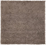 Browder Solid Brown Shag Rug - Clearance - Ornate Home