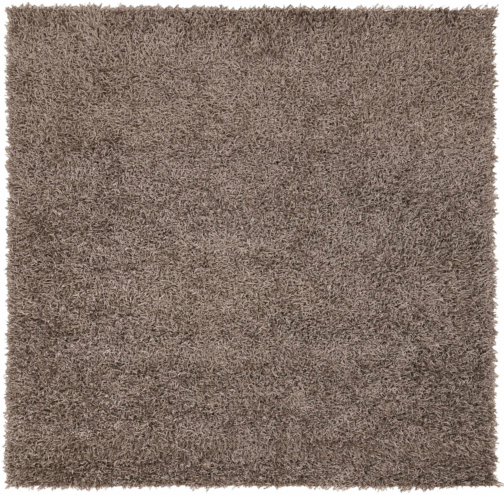 Browder Solid Brown Shag Rug - Clearance - Ornate Home