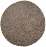 Browder Solid Brown Shag Rug - Clearance - Ornate Home