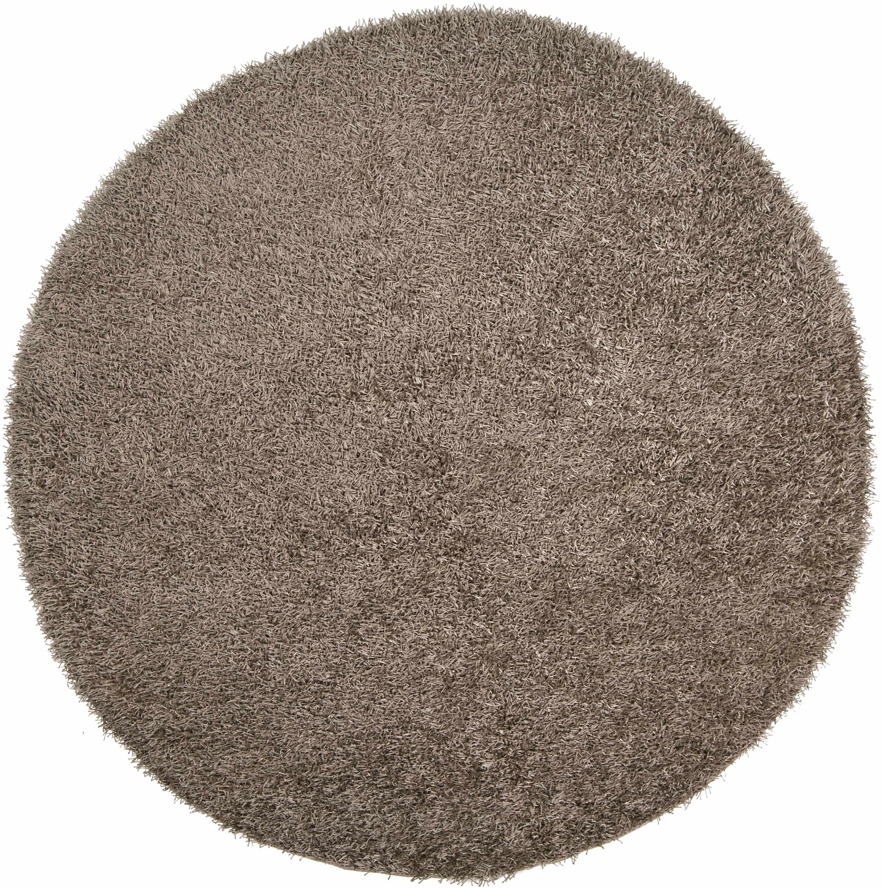 Browder Solid Brown Shag Rug - Clearance - Ornate Home
