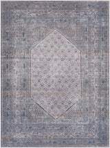 Brown Ballinasloe Vintage Washable Area Rug - Clearance - Ornate Home