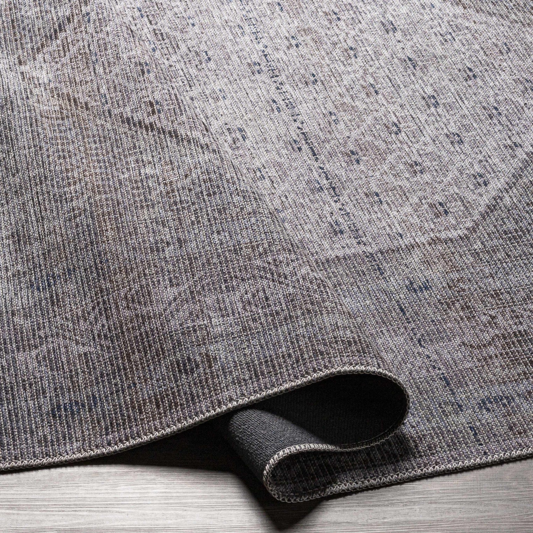 Brown Ballinasloe Vintage Washable Area Rug - Clearance - Ornate Home