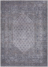 Brown Ballinasloe Vintage Washable Area Rug - Clearance - Ornate Home