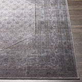 Brown Ballinasloe Vintage Washable Area Rug - Clearance - Ornate Home