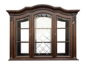 Brown Cherry Hutch - Ornate Home