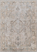 Brown Standon Vintage Washable Area Rug - Ornate Home