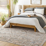 Brown Standon Vintage Washable Area Rug - Ornate Home