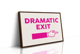 Vivid Escape - Bold Typography Wall Art