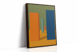 Vibrant Geometric Abstract Canvas Art