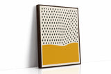 Modern Abstract Art Print - Minimalist Dots and Waves