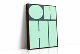 Mint Harmony - Modern Geometric Wall Art
