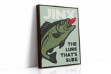 Baited Bliss - Retro Fishing Print