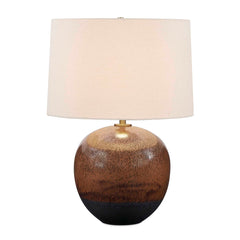 Brownell Rust Brown Table Lamp - Ornate Home