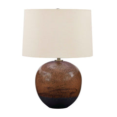 Brownell Rust Brown Table Lamp - Ornate Home