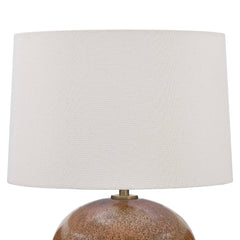 Brownell Rust Brown Table Lamp - Ornate Home