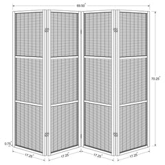 Browning Walnut Room Divider - Ornate Home
