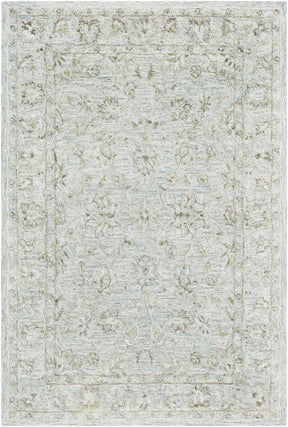 Browning Wool & Faux Silk Rug - Ornate Home