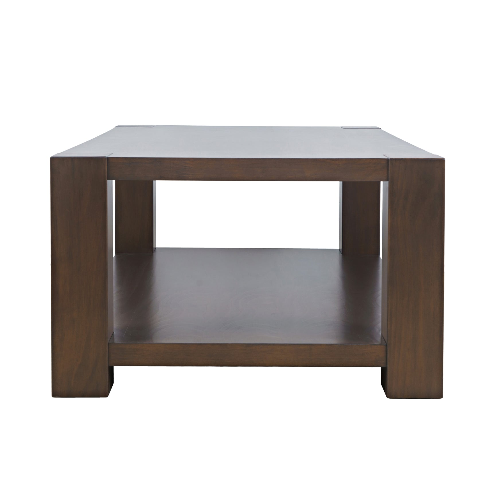 Brownstone Chocolate Castered Rectangle Cocktail Table - Ornate Home