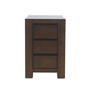 Brownstone Chocolate Chairside Chest - Ornate Home