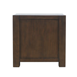 Brownstone Chocolate Chairside Chest - Ornate Home