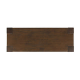 Brownstone Chocolate Sofa Console - Ornate Home