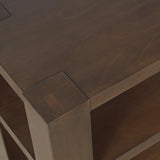 Brownstone Chocolate Sofa Console - Ornate Home