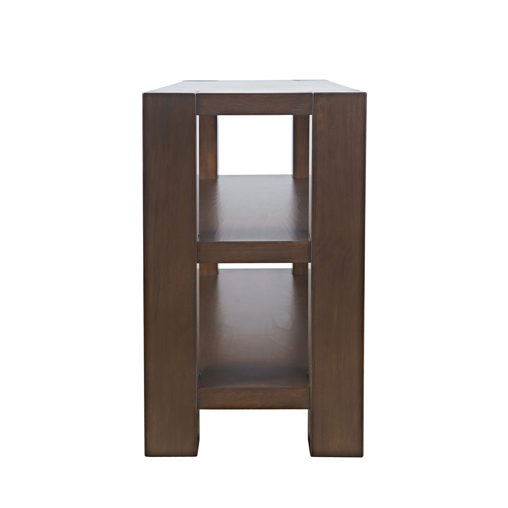 Brownstone Chocolate Sofa Console - Ornate Home