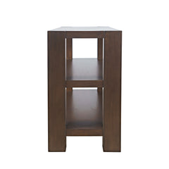 Brownstone Chocolate Sofa Console - Ornate Home