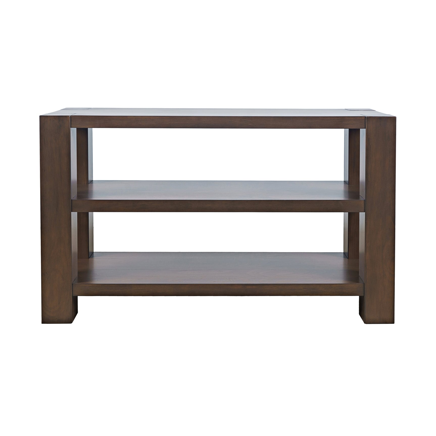 Brownstone Chocolate Sofa Console - Ornate Home