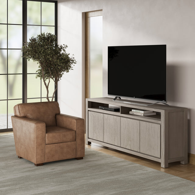 Brownstone Sand 70 Console - Ornate Home