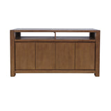 Brownstone Suede 60" Console - Ornate Home