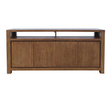 Brownstone Suede 70" Console - Ornate Home