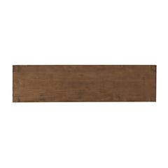 Brownstone Suede 70" Console - Ornate Home