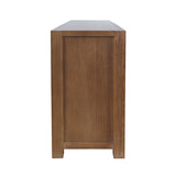 Brownstone Suede 70" Console - Ornate Home