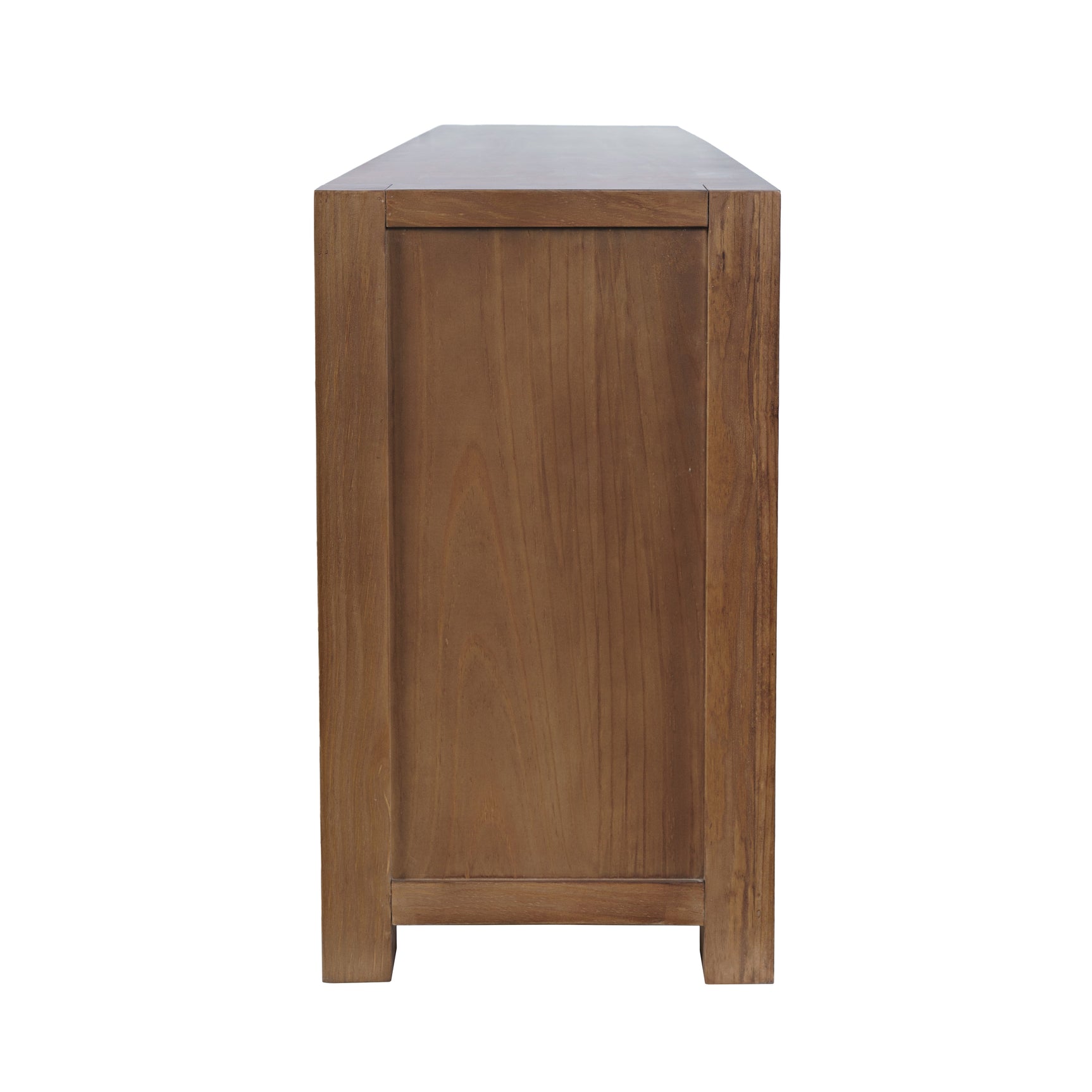 Brownstone Suede 70" Console - Ornate Home