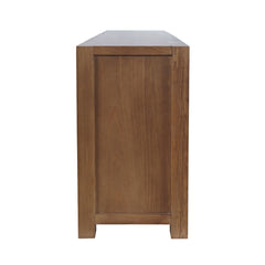Brownstone Suede 70" Console - Ornate Home