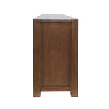 Brownstone Suede 80" Console - Ornate Home