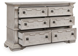 Bruchandi Antique White Dresser - Ornate Home
