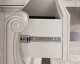 Bruchandi Antique White Dresser and Mirror (Online Special Price) - Ornate Home