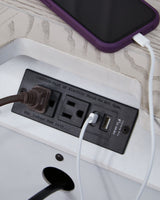 Bruchandi Antique White Three Drawer Night Stand (Online Special Price) - Ornate Home