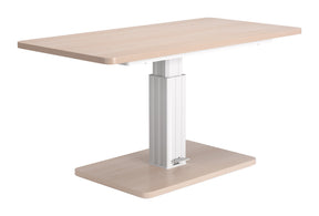 Brule Natural Adjustable Dining Table - Ornate Home