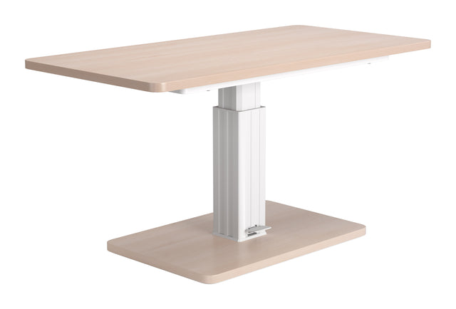 Brule Natural Adjustable Dining Table - Ornate Home