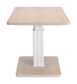 Brule Natural Adjustable Dining Table - Ornate Home
