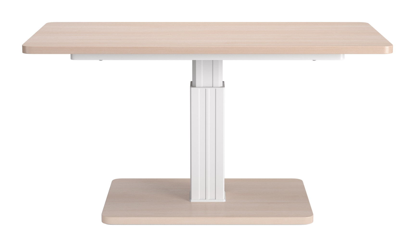 Brule Natural Adjustable Dining Table - Ornate Home