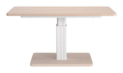 Brule Natural Adjustable Dining Table - Ornate Home